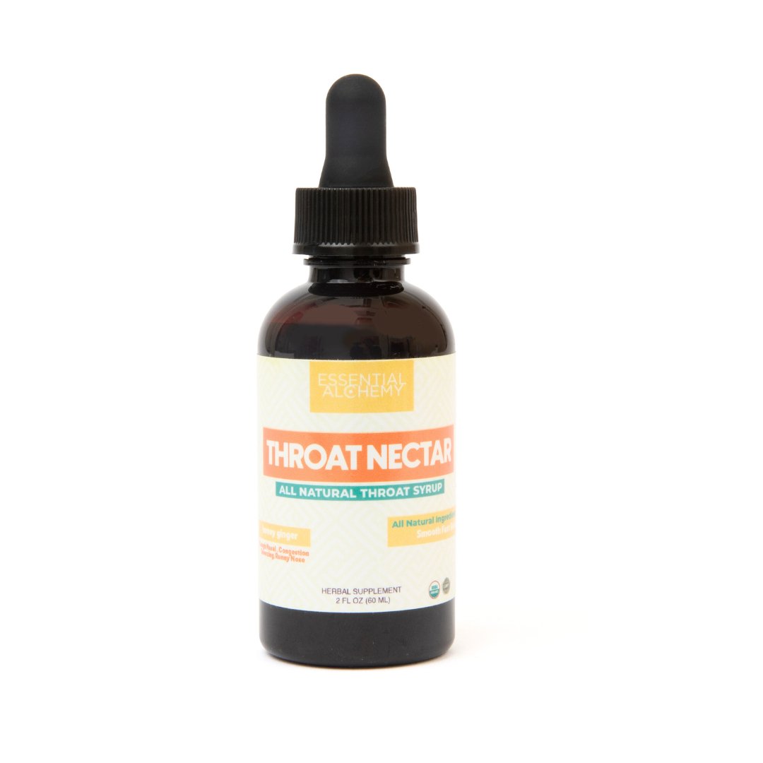 All-Natural Throat Syrup (Honey Ginger) - Clear Revive