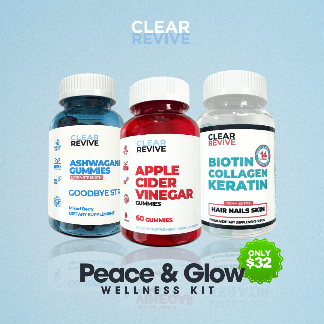 Peace & Glow Gummies Kit - Clear Revive