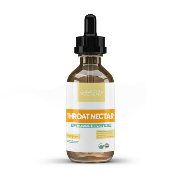 All-Natural Throat Syrup (Honey Ginger) - Clear Revive