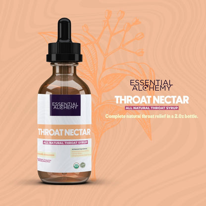 All-Natural Throat Syrup (Smooth Cinnamon) - Clear Revive